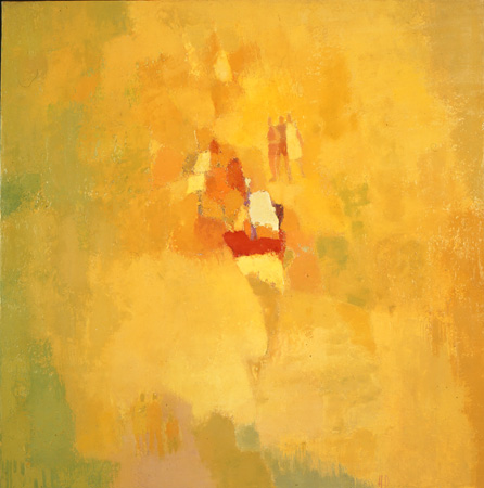 Aout - Huile sur toile