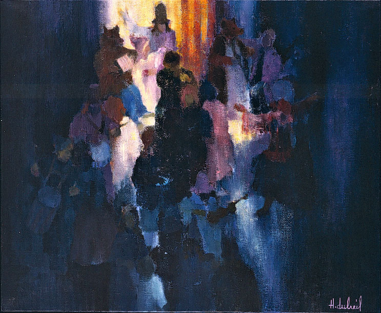 L'Annonce - 65 x 54 cm - 1983