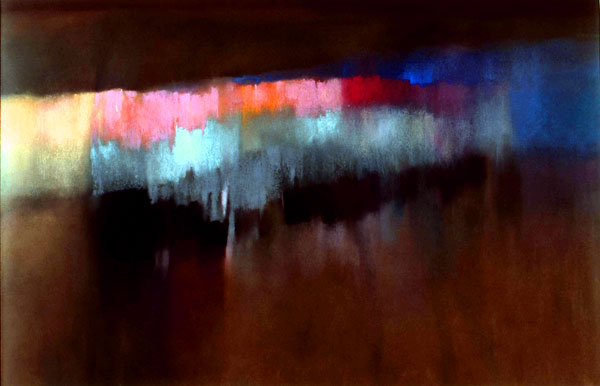 Dollar Brand Tears and Laughter - Pastel sec - 115 x 75 cm