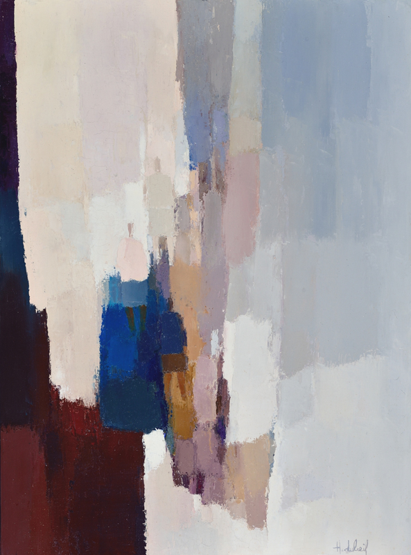 En Ville - Huile sur toile - 75x54 cm - 2009