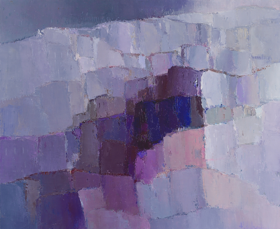 Equilibre - Huile sur toile - 73x60 cm - 2011