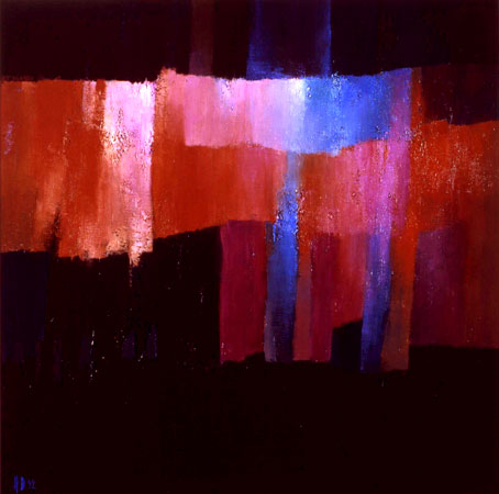Art Blakey For Minors Only - Huile sur toile - 80 x 80 cm