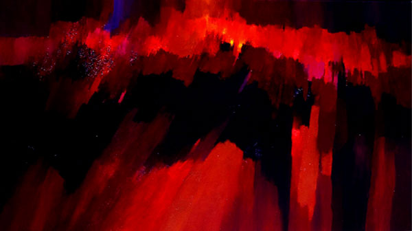 I'm bad like J.James - J.L.Hooker - Huile - 130 x 72 cm