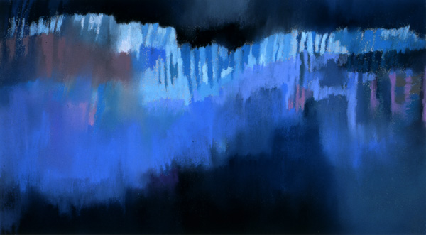 Lightnin Hopkins : I would if I could - Pastel sec - 65 x 36 cm