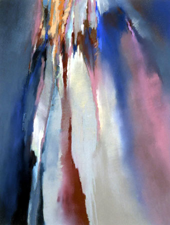 Jimmy Dawkins Off Business - Pastel sec  - 65 x 50 cm