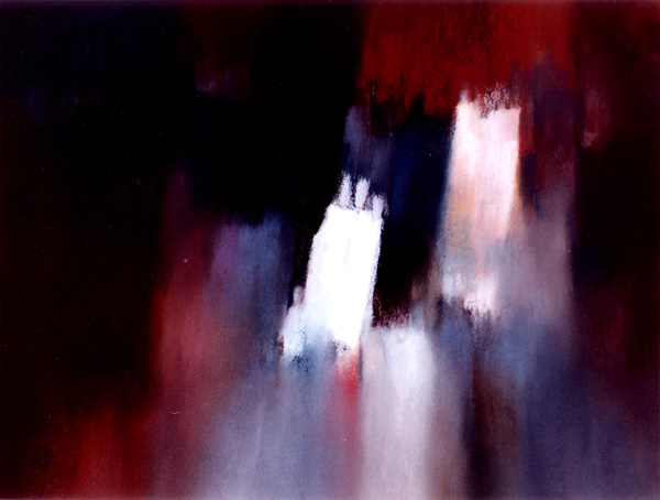 Trois Parmi d'Autres - Pastel sec - 60 x 50 cm - 1995