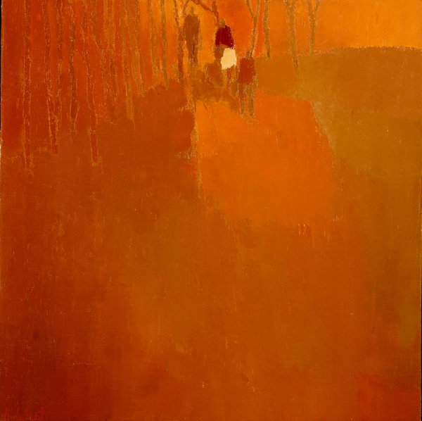 Le Retour de la chasse aux champignons - 60x 60 cm (2006)