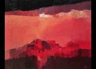 Le Village du haut- Le Village du bas - 81 x 65 cm - 1995