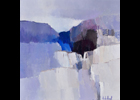 Les vieilles maisons dans la combe - Huile sur toile - 60x60cm -2009