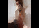 La Femme sous le Porche - Huile sur toile - 73 x 60 cm (2005)