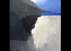 La Plage Grise - Huile sur toile - 60 x 60 cm (2003)