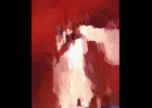 La Plage aux Rochers Rouges - Huile - 81x65cm - 2002