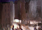 Les Deux cafés-Huile - 116x81cm - 2003