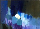 Trois fruits- et un autre - Huile sur toile - 33 x 24 cm (2001)