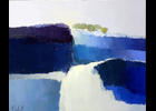 Paysage Bleuté -Huile - 61x50cm - 2006