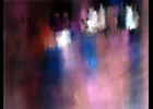 Sur le trottoir Ã   Barbes - Pastel sec - 60 x 50 cm - 1996